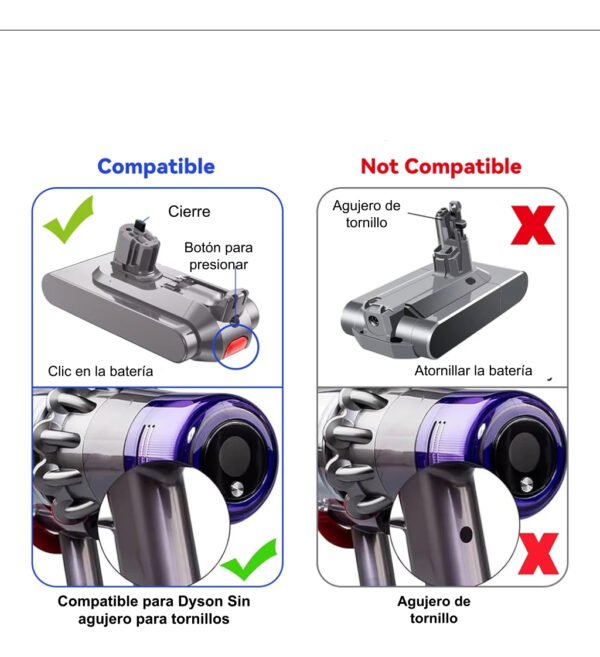 Bateria Para Aspiradora Dyson V11 V15 Sv22 Sv28 Sv29 V15
