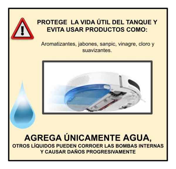 Tanque De Agua Aspiradora Vacuum Xiaomi Mop 2 Lite / 2 Pro