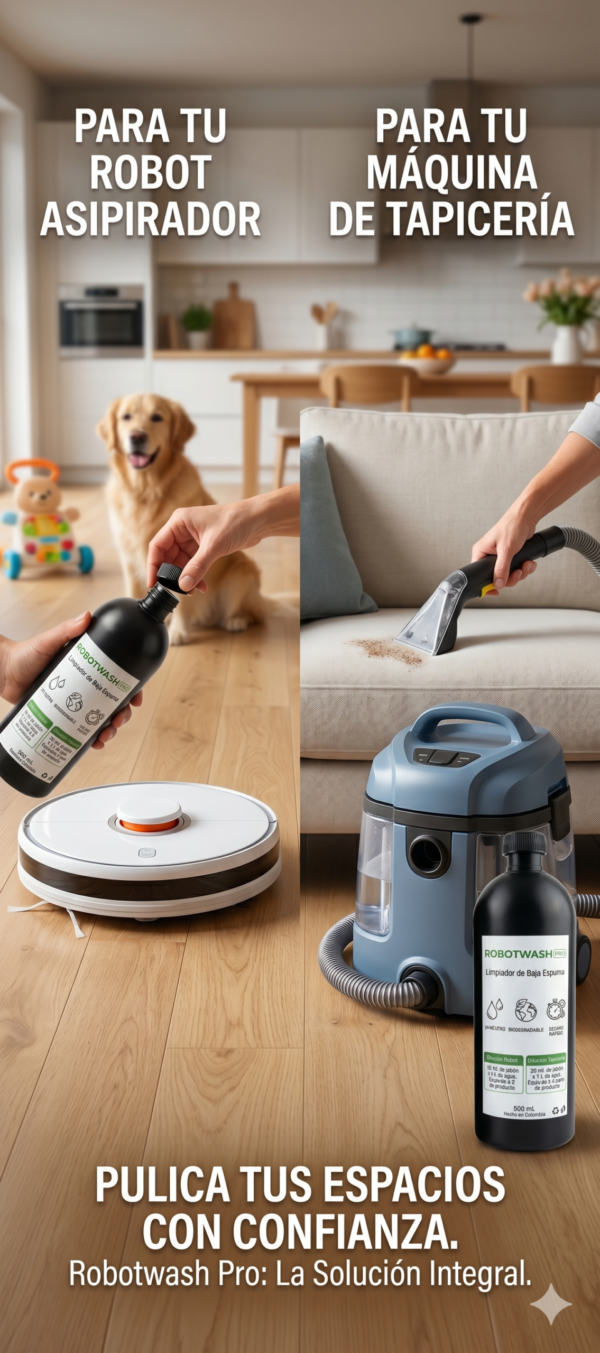 Detergente/jabón Para Aspiradora Robot 500 mL