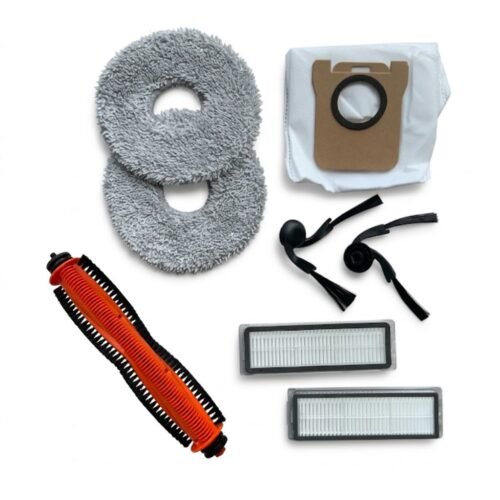 Kit-Aspiradora-Xiaomi-5 Pro-Cepillo-Rodilo-Filtro-Laterales-Mopas Kit Para Aspiradora Xiaomi 5 Pro Cepillos+filtros+mopa+bolsa