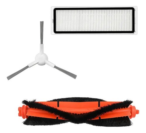 Repuestos_cepillo_rodillo_filtros_mopa_S40c Kit Para Aspiradora Xiaomi S40c Cepillos+filtros+mopa
